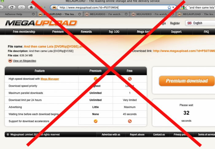 Megaupload is dead